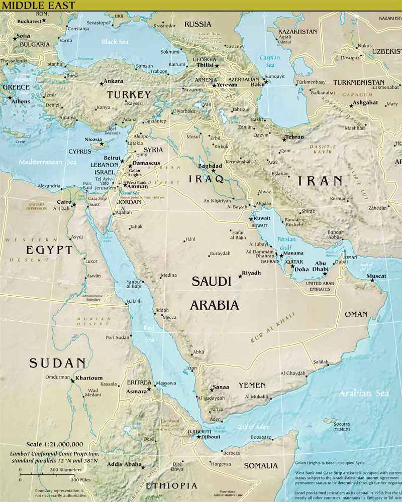 Middle East Map