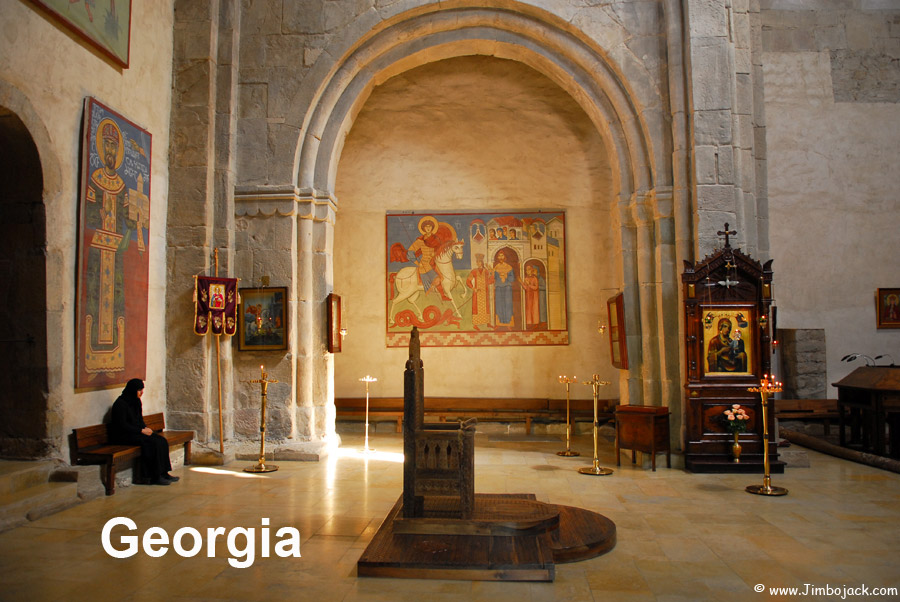 Index - Georgia - Nun in a Mtskheta monastery