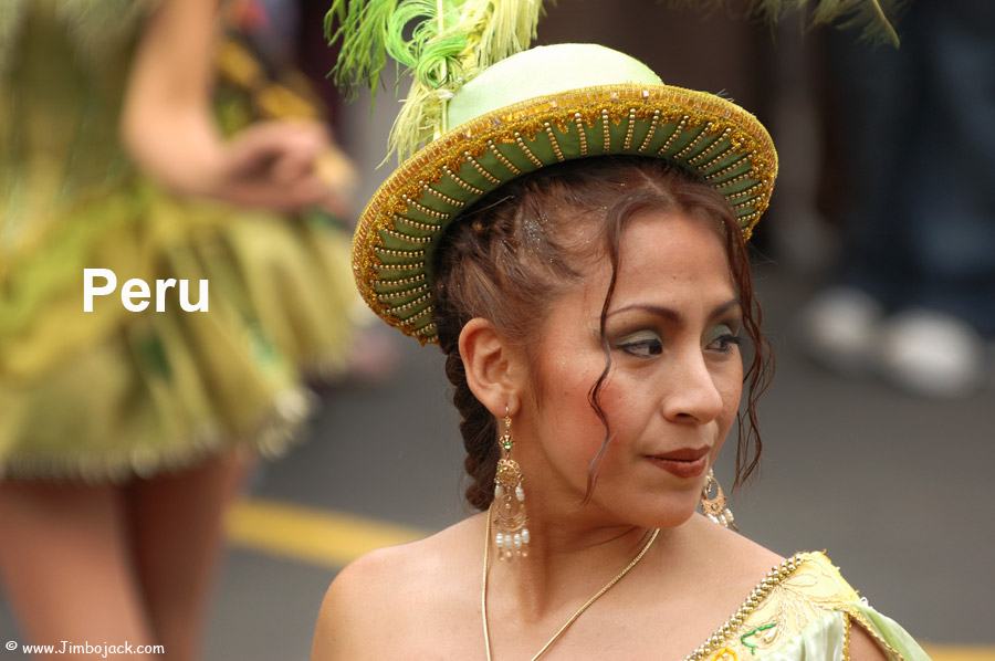 Index - Peru - Dancer at a festival in Lima